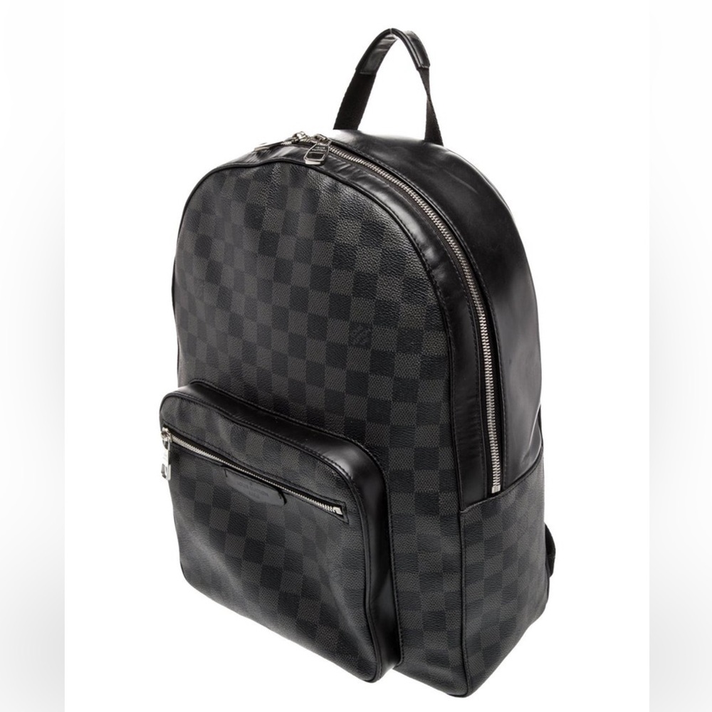 Louis Vuitton Black Checkered Backpack - Picture 3 of 7
